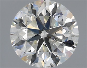 Foto Diamante Natural 2.02 quilates, Redondo , Color H, claridad SI2 y certificado IGI de