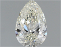 Natural Diamond 0.71 Carats, Pear with  Cut, L Color, SI2 Clarity and Certified by GIA