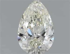 Picture of Natural Diamond 0.71 Carats, Pear with  Cut, L Color, SI2 Clarity and Certified by GIA