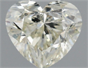 Diamante Natural 0.70 quilates, Corazón , Color J, claridad SI2 y certificado IGI