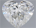 Natural Diamond 2.01 Carats, Heart with  Cut, F Color, VVS2 Clarity and Certified by IGI