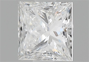 Foto Diamante Natural 1.06 quilates, Princesa , Color E, claridad VS2 y certificado GIA de