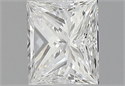 Diamante Natural 1.02 quilates, Princesa , Color F, claridad VS2 y certificado GIA