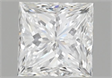 Diamante Natural 1.05 quilates, Princesa , Color E, claridad VS2 y certificado GIA