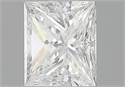 Diamante Natural 1.01 quilates, Princesa , Color E, claridad VS1 y certificado GIA