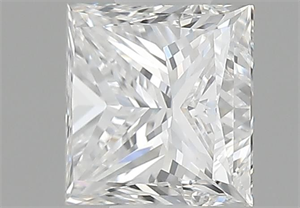 Picture of Natural Diamond 1.01 Carats, Princess with  Cut, F Color, VS1 Clarity and Certified by GIA
