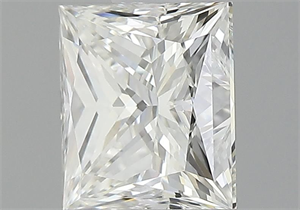 Picture of Natural Diamond 1.50 Carats, Princess with  Cut, I Color, VVS1 Clarity and Certified by GIA