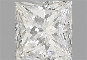 Picture of Natural Diamond 1.06 Carats, Princess with  Cut, J Color, VS1 Clarity and Certified by GIA