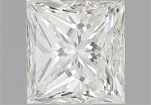 Foto Diamante Natural 1.57 quilates, Princesa , Color K, claridad VS1 y certificado GIA de