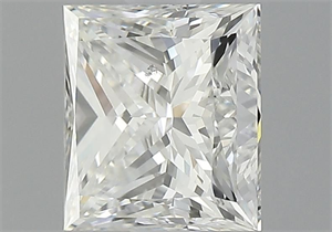 Foto Diamante Natural 1.54 quilates, Princesa , Color I, claridad SI1 y certificado GIA de