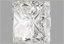 Diamante Natural 2.10 quilates, Princesa , Color J, claridad SI1 y certificado GIA