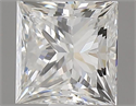 Diamante Natural 1.00 quilates, Princesa , Color H, claridad VS2 y certificado GIA