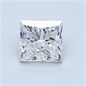 Diamante Natural 1.01 quilates, Princesa , Color E, claridad VS1 y certificado GIA
