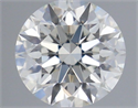 Diamante Natural 0.41 quilates, Redondo , Color H, claridad VVS1 y certificado IGI