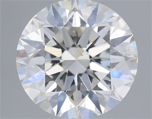 Picture of Natural Diamond 0.52 Carats, Round with Excellent Cut, E Color, VS2 Clarity and Certified by IGI