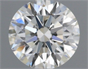 Natural Diamond 0.40 Carats, Round with Excellent Cut, I Color, VVS1 Clarity and Certified by IGI
