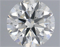 Natural Diamond 0.44 Carats, Round with Excellent Cut, I Color, VS2 Clarity and Certified by IGI