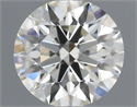 Natural Diamond 0.40 Carats, Round with Excellent Cut, I Color, VVS1 Clarity and Certified by IGI