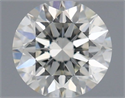 Natural Diamond 0.41 Carats, Round with Excellent Cut, I Color, VS2 Clarity and Certified by IGI