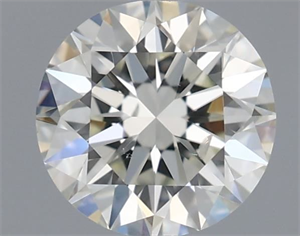 Picture of Natural Diamond 0.70 Carats, Round with Very Good Cut, I Color, SI1 Clarity and Certified by IGI