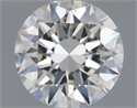 Diamante Natural 0.40 quilates, Redondo , Color H, claridad VS1 y certificado IGI