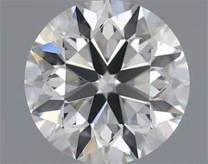 Foto Diamante Natural 0.40 quilates, Redondo , Color H, claridad VVS1 y certificado IGI de