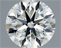 Diamante Natural 0.50 quilates, Redondo , Color I, claridad VVS2 y certificado IGI
