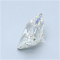 Natural Diamond 0.91 Carats, Radiant with  Cut, I Color, SI2 Clarity and Certified by GIA