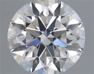 Picture of Natural Diamond 0.40 Carats, Round with Excellent Cut, J Color, VS1 Clarity and Certified by GIA