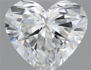 Picture of Natural Diamond 0.29 Carats, Heart with  Cut, G Color, VVS2 Clarity and Certified by GIA