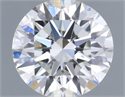 Natural Diamond 0.63 Carats, Round with Excellent Cut, I Color, SI1 Clarity and Certified by GIA