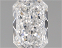 Diamante Natural 0.51 quilates, Radiante , Color D, claridad VS1 y certificado GIA