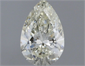 Natural Diamond 0.41 Carats, Pear with  Cut, K Color, VS1 Clarity and Certified by GIA