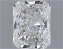 Diamante Natural 0.40 quilates, Radiante , Color F, claridad SI1 y certificado GIA