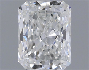 Foto Diamante Natural 0.40 quilates, Radiante , Color F, claridad SI1 y certificado GIA de