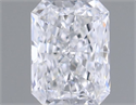 Natural Diamond 0.31 Carats, Radiant with  Cut, E Color, VVS2 Clarity and Certified by GIA