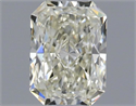 Natural Diamond 0.50 Carats, Radiant with  Cut, L Color, VS1 Clarity and Certified by GIA
