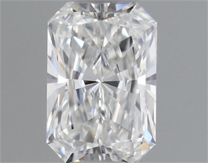 Picture of Natural Diamond 0.40 Carats, Radiant with  Cut, G Color, VS2 Clarity and Certified by GIA