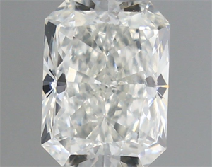 Picture of Natural Diamond 0.41 Carats, Radiant with  Cut, F Color, SI1 Clarity and Certified by GIA