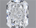 Natural Diamond 0.42 Carats, Radiant with  Cut, E Color, SI1 Clarity and Certified by GIA