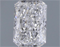 Natural Diamond 0.23 Carats, Radiant with  Cut, D Color, VVS1 Clarity and Certified by GIA
