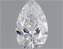 Diamante Natural 0.40 quilates, De pera , Color G, claridad SI2 y certificado GIA