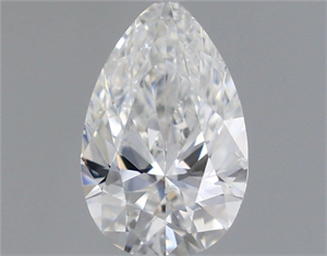 Foto Diamante Natural 0.40 quilates, De pera , Color G, claridad SI2 y certificado GIA de