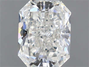 Foto Diamante Natural 0.50 quilates, Radiante , Color H, claridad SI1 y certificado GIA de