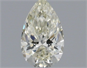 Natural Diamond 0.47 Carats, Pear with  Cut, L Color, VVS1 Clarity and Certified by GIA