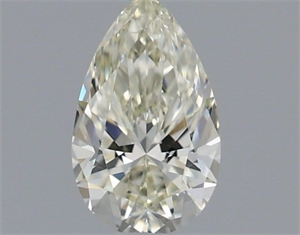 Picture of Natural Diamond 0.47 Carats, Pear with  Cut, L Color, VVS1 Clarity and Certified by GIA