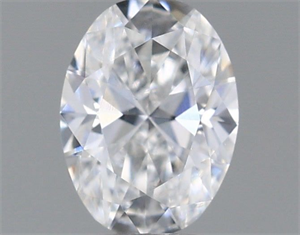 Picture of Natural Diamond 0.18 Carats, Oval with  Cut, E Color, VS2 Clarity and Certified by GIA