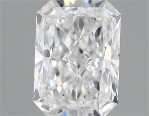 Foto Diamante Natural 0.34 quilates, Radiante , Color F, claridad VS1 y certificado GIA de