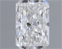 Diamante Natural 0.40 quilates, Radiante , Color F, claridad VVS2 y certificado GIA