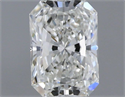 Natural Diamond 0.41 Carats, Radiant with  Cut, G Color, IF Clarity and Certified by GIA